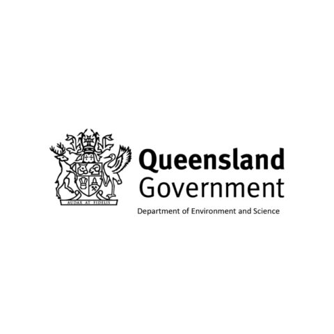 QLD Government Department of Environment and Science logo