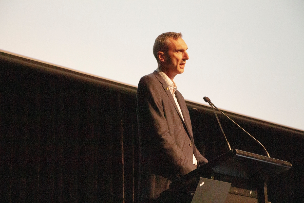 Andrew Cox, Invasive Species Council CEO, launches the Decade of Biosecurity